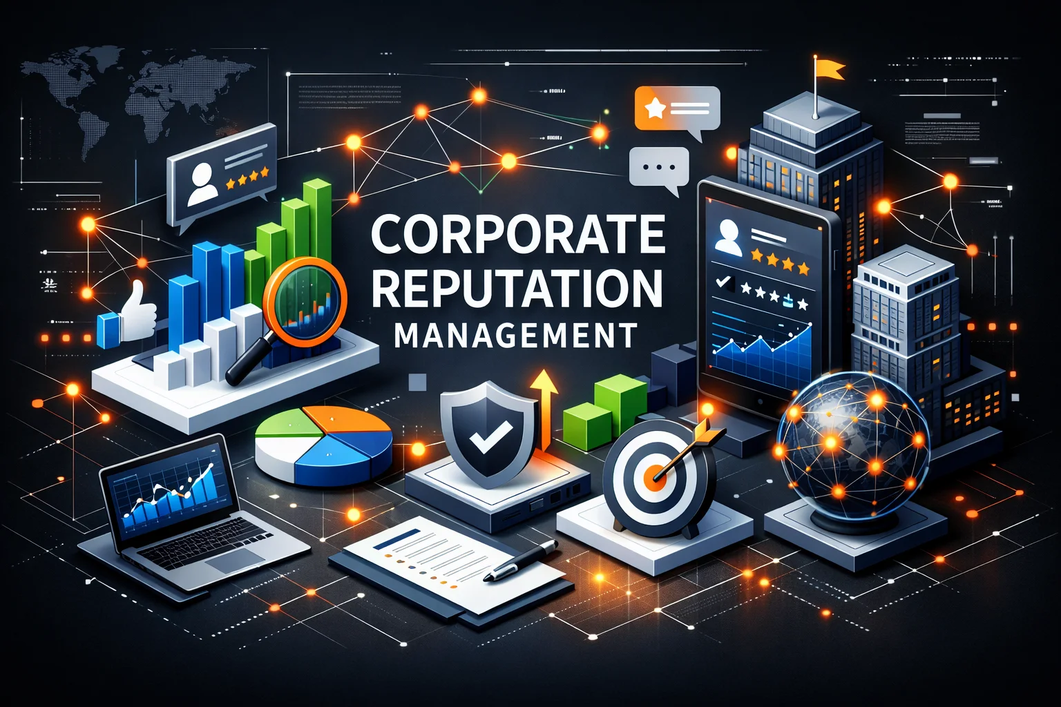 Isometric Data Visualization of News SEO Strategy