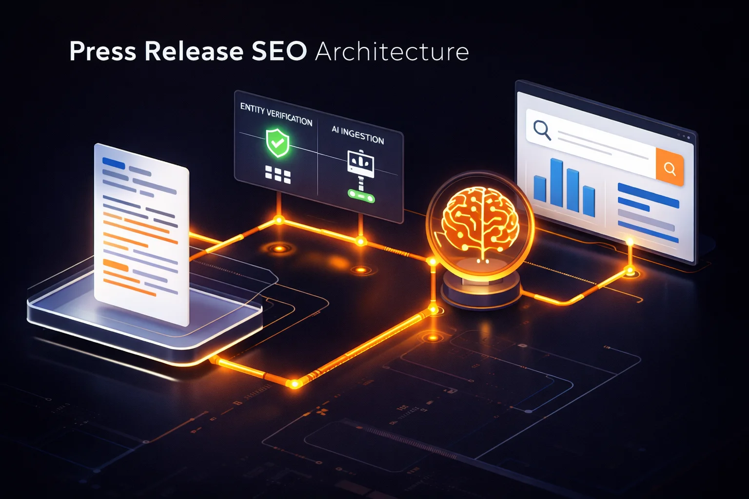 how press releases feed AI search engines and Google Knowledge Graph